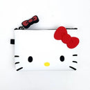NUU - Small Hello Kitty White Zipper Pouch