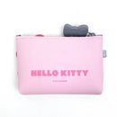 NUU - Small Hello Kitty Face Pink Zipper Pouch