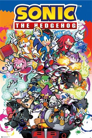 Sonic The Hedgehog - Poster - Comic Characters