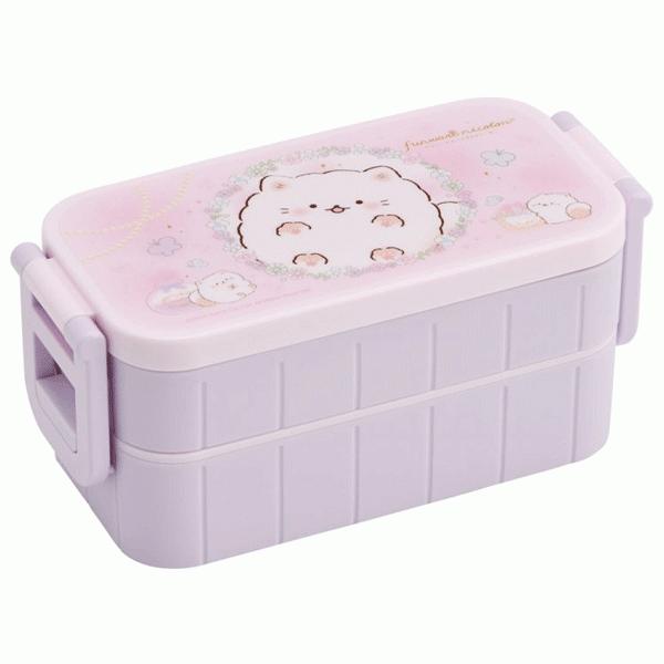 Sanrio - Funwari Necolon Two Tier Bento Lunch Box 600ml