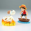 One Piece - World Collectable Figure Log Stories - Monkey D. Luffy & Going Merry