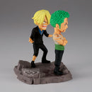 One Piece - World Collectable Figure Log Stories - Roronoa Zoro & Sanji
