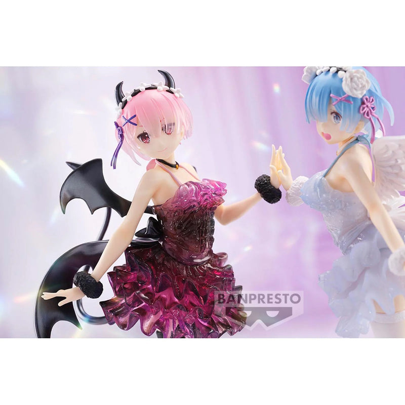 Banpresto ESPRESTO Stage Costumes – Figura Ram Da Re:Zero (22 Cm) PVC, Collezionabile Con Base