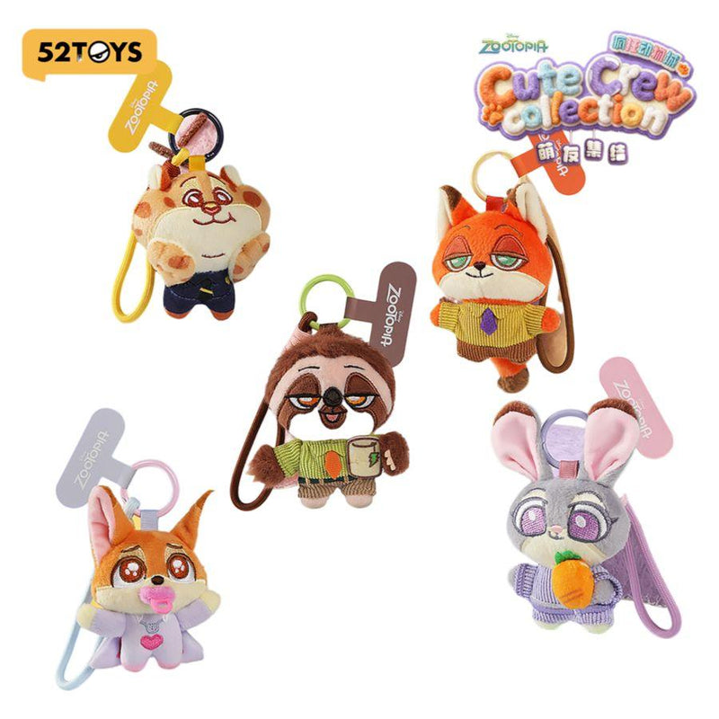 Zootopia – Cute Crew Phone Strap Blind Box Plush