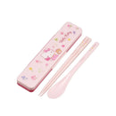 Hello Kitty Flower Chopsticks and Spoon Set