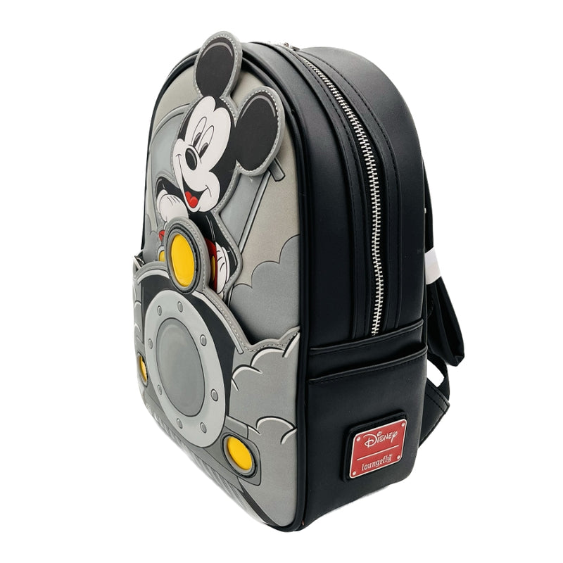 Disney - Mickey Train Conductor Light Up Mini Backpack [RS]