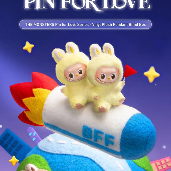 Buy Pop Mart - The Monsters Labubu - Pin for Love Plush Pendant