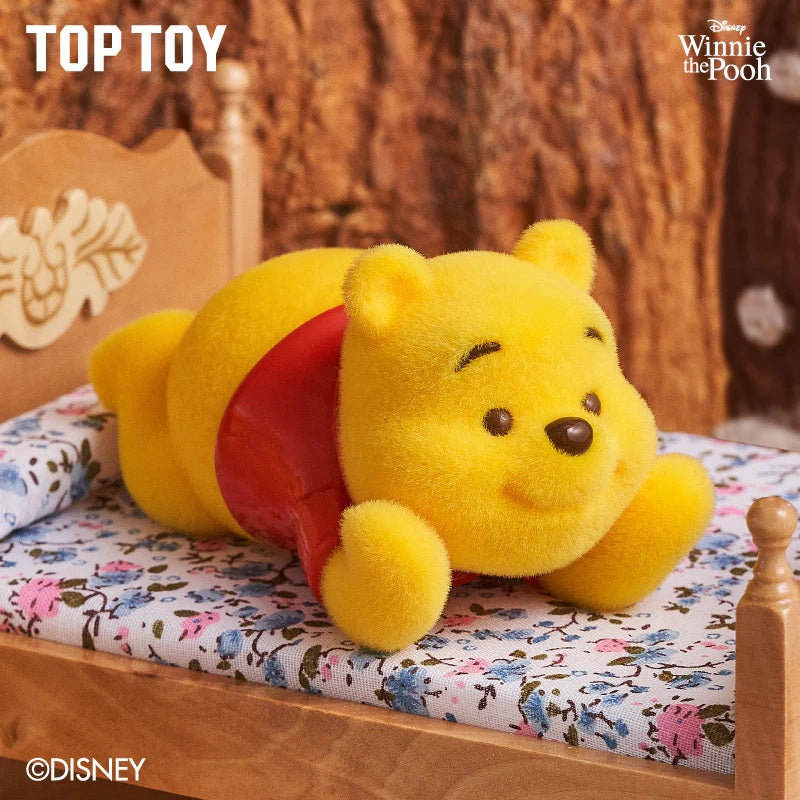 Top Toy x Disney - Winnie The Pooh Happy Everyday Series Flocked Vinyl Figures Blind Box