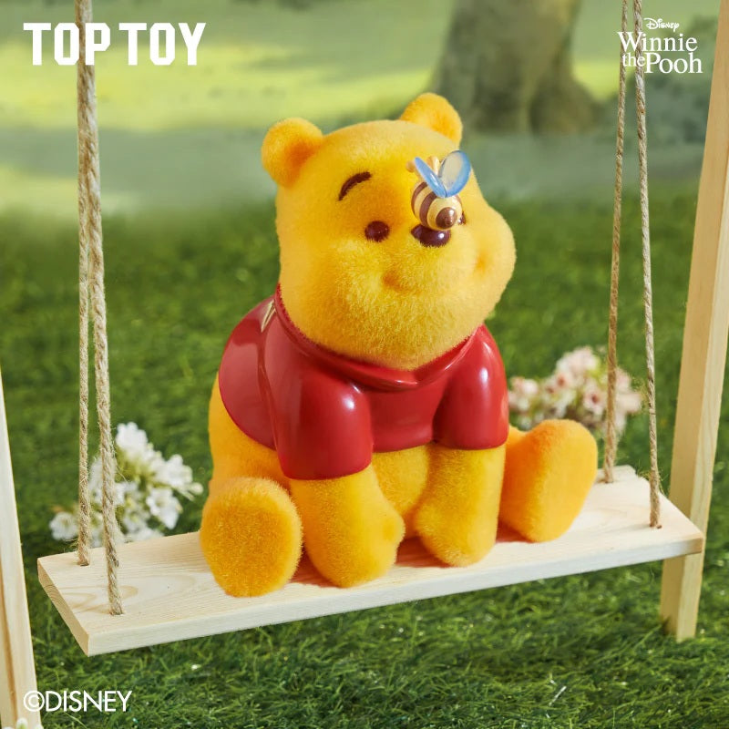 Top Toy x Disney - Winnie The Pooh Happy Everyday Series Flocked Vinyl Figures Blind Box