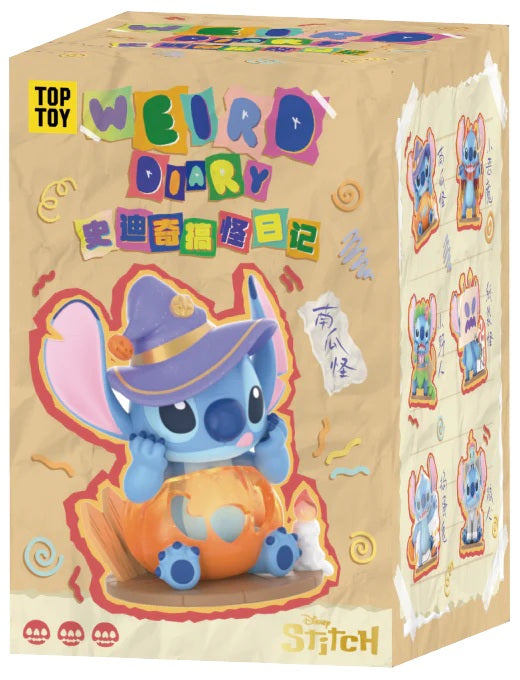 Top Toy x Disney - Stitch Weird Diary Series Figures Blind Box