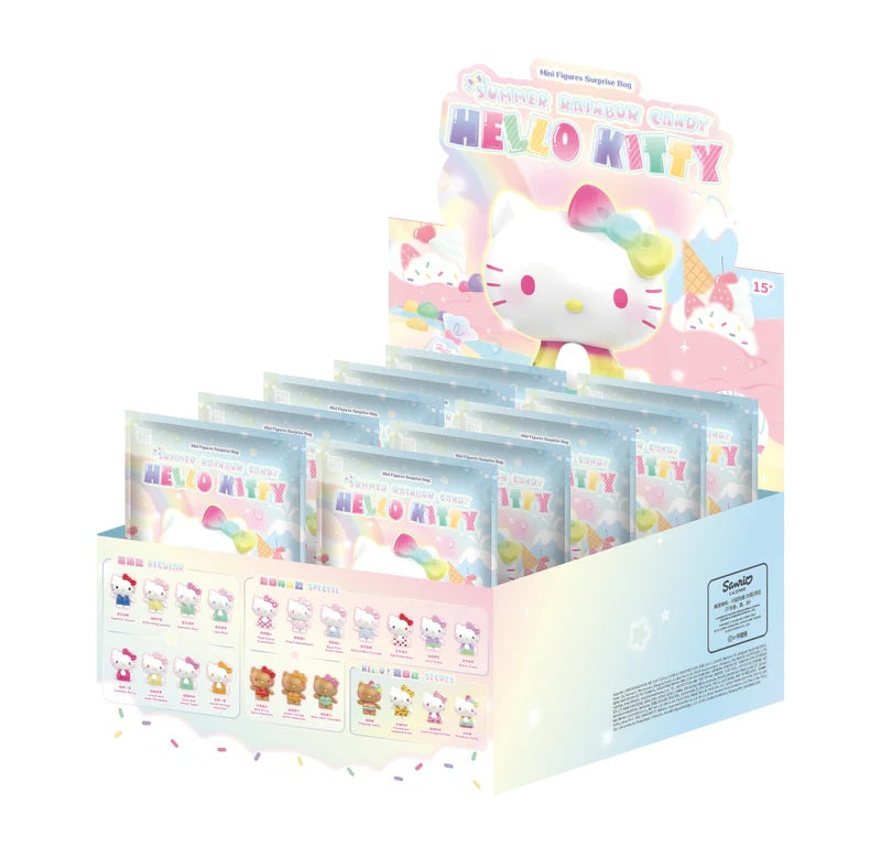 Top Toy x Sanrio - Hello Kitty Summer Rainbow Candy Mini Figures Blind Bag