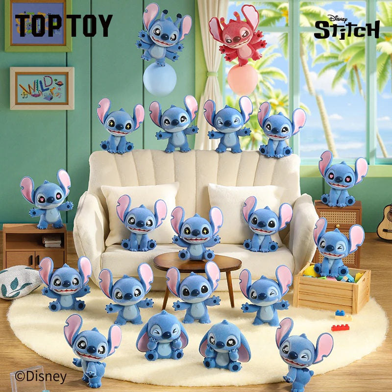 Top Toy x Disney - Stitch Mini Fluffy Series Figures Blind Bag