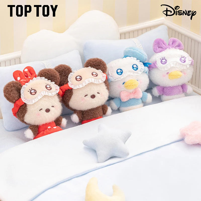 Top Toy x Disney - Squinting Sleepwear Series Plush Keychain Blind Box