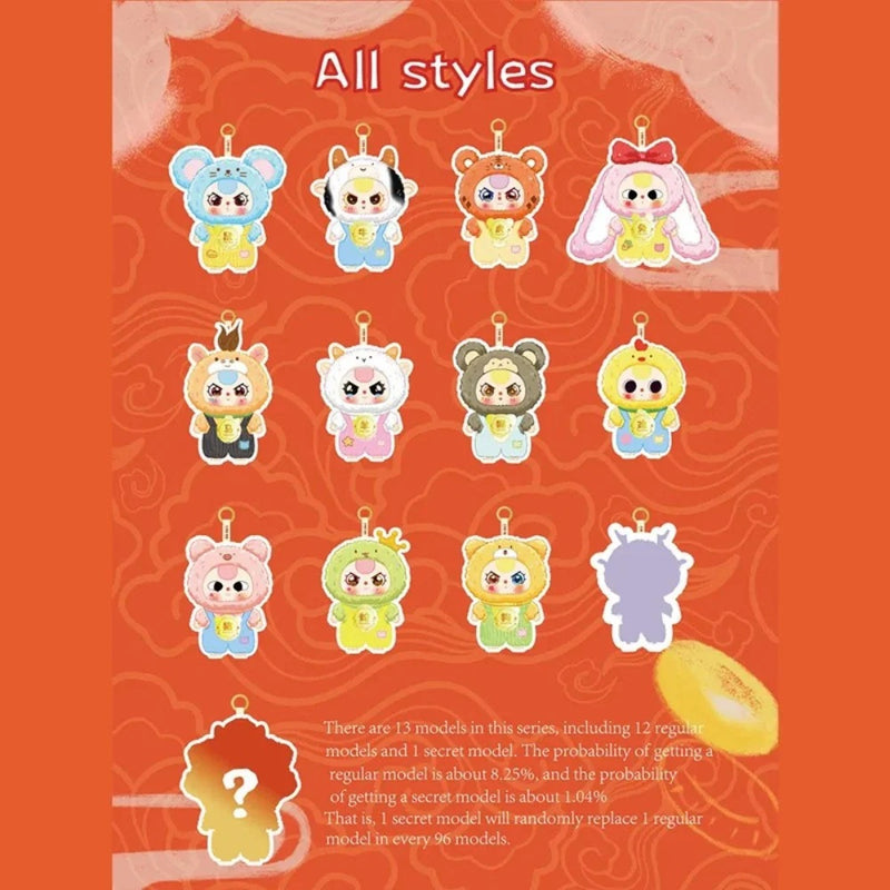 Baby Three - Chinese Zodiac V2 Plush Blind Box Assortment
