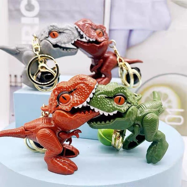 Biting Dinosaur Keychain Assortment