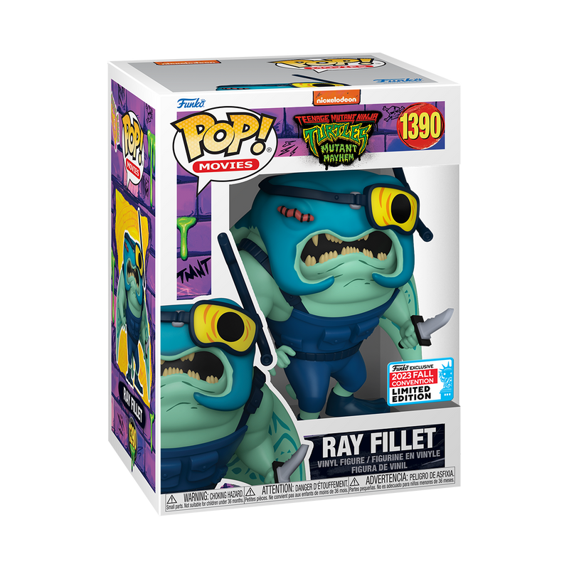 Teenage Mutant Ninja Turtles - Ray Fillet Pop! Vinyl NYCC 2023 [RS]