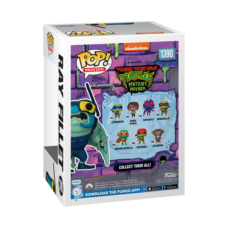 Teenage Mutant Ninja Turtles - Ray Fillet Pop! Vinyl NYCC 2023 [RS]