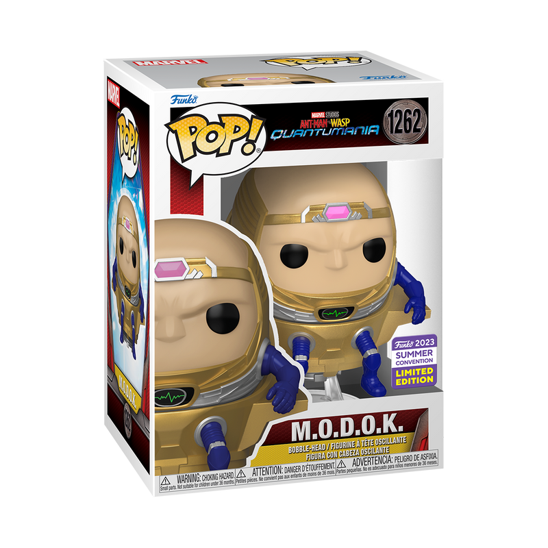 Ant-Man 3 - M.O.D.O.K. Unmasked SDCC 2023 Pop! Vinyl [RS]