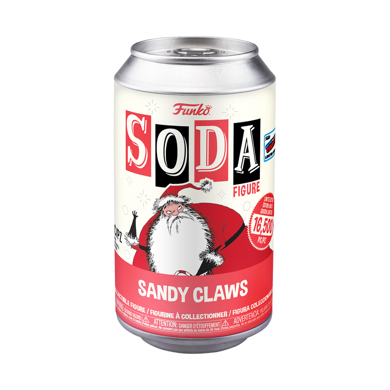 The Nightmare Before Christmas - Sandy Claws (with chase) Vinyl Soda NYCC 2023 [RS]