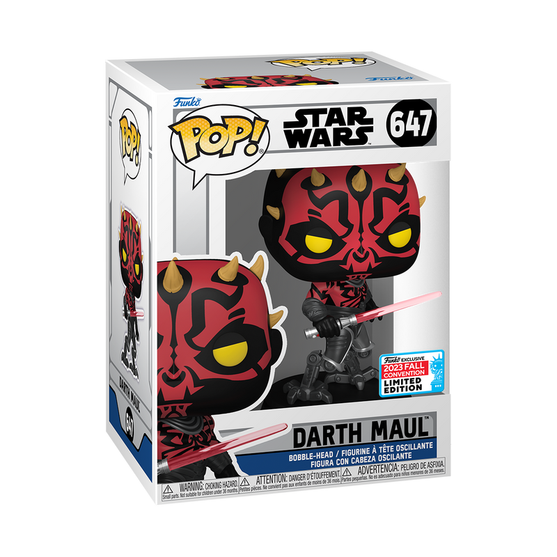 Star Wars - Cybernetic Darth Maul Pop! Vinyl NYCC 2023 [RS]