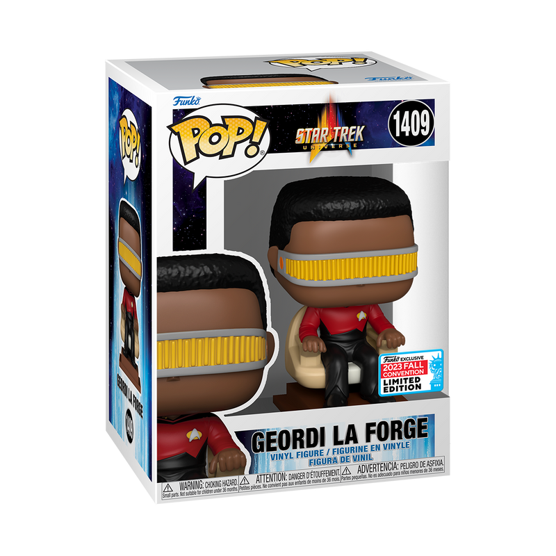 Star Trek - Geordi La Forge Pop! Vinyl NYCC 2023 [RS]