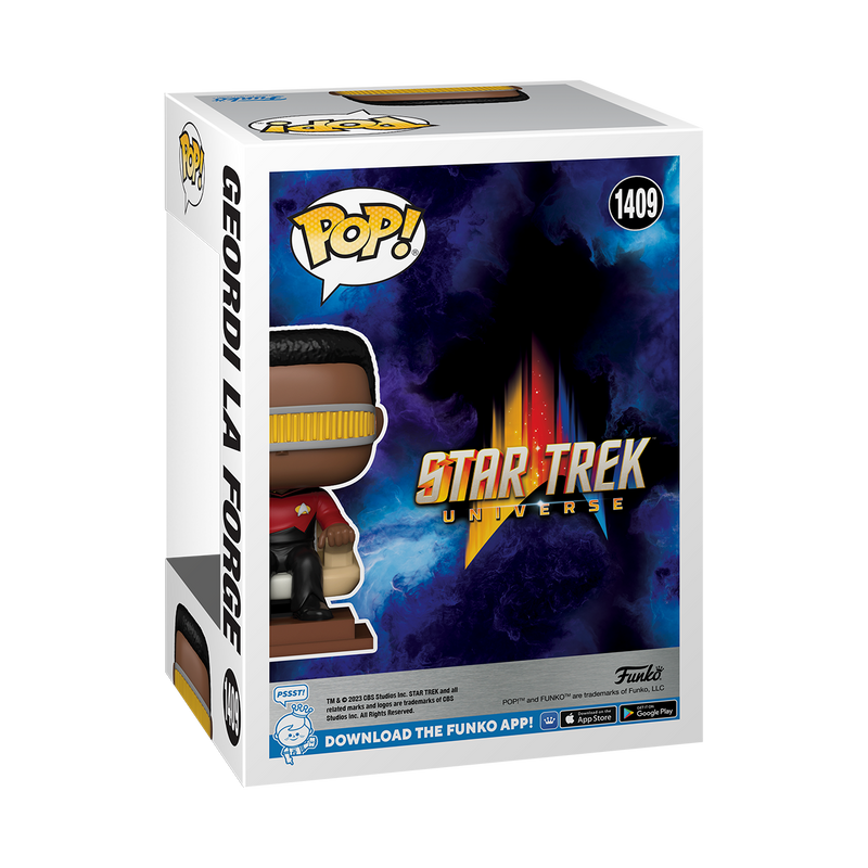 Star Trek - Geordi La Forge Pop! Vinyl NYCC 2023 [RS]