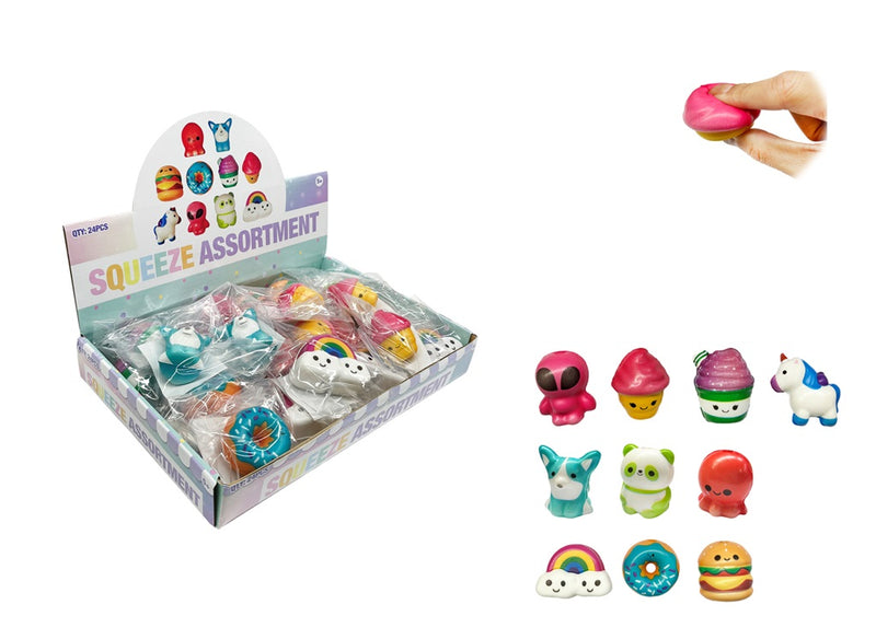 Squeeze Toy Assortment 5.5cm