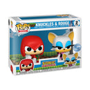 Sonic the Hedgehog - Knuckles & Rouge Pop! Vinyl 2-Pack [RS]