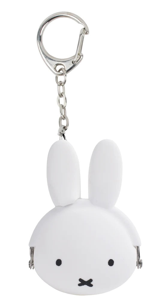 mimi POCHI Baby Miffy White Keychain Purse