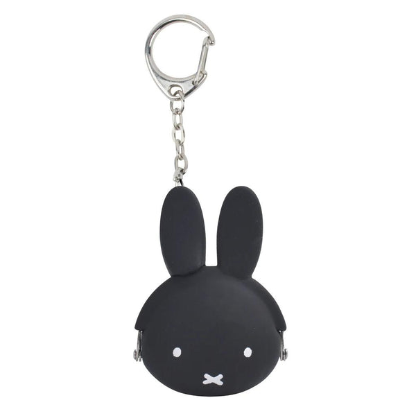 mimi POCHI Baby Miffy Black Keychain Purse