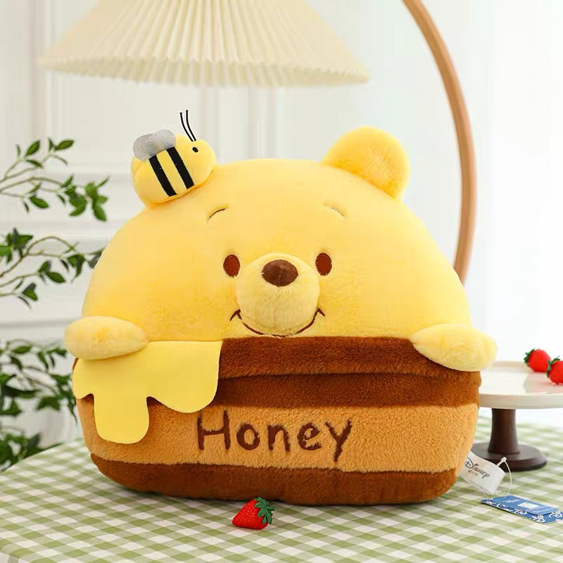 Disney - Winnie the Pooh Plush Cushion with Blanket