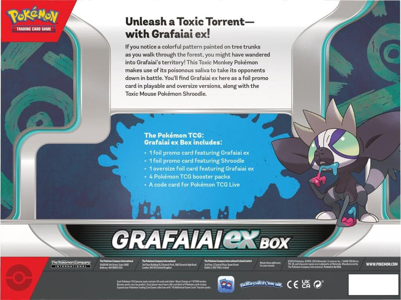Pokémon TCG - Grafaiai ex Box