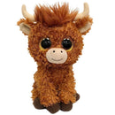 Beanie Boos Regular - Alfie the Brown Highland Cow