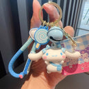 Sanrio - Hello Kitty & Friends Plaid Bow Vinyl Keychain