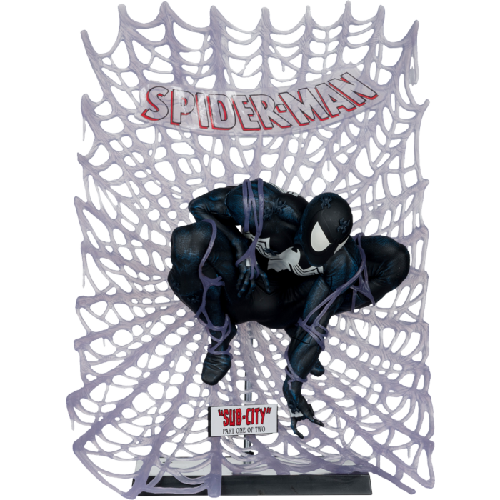 Marvel Comics - Spider-Man (Black Suit) 1:6 Scale Figure [Chase Version]