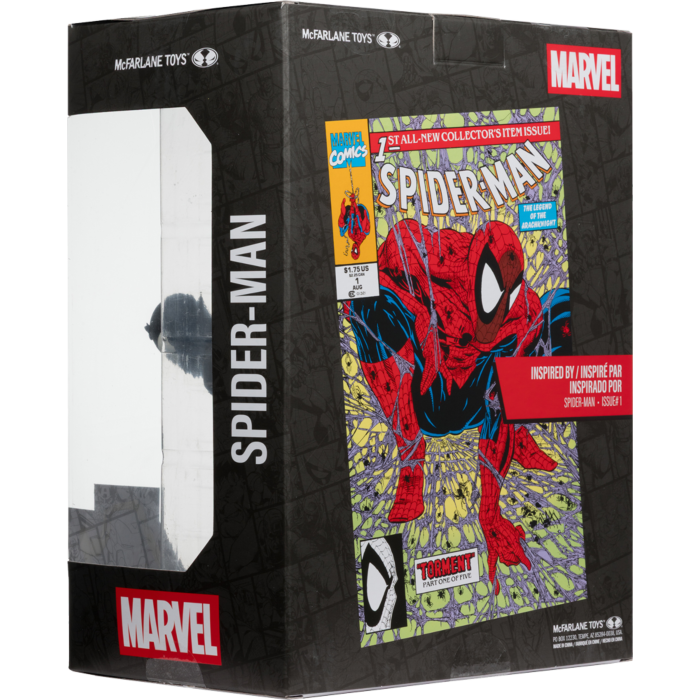 Marvel Comics - Spider-Man (Black Suit) 1:6 Scale Figure [Chase Version]