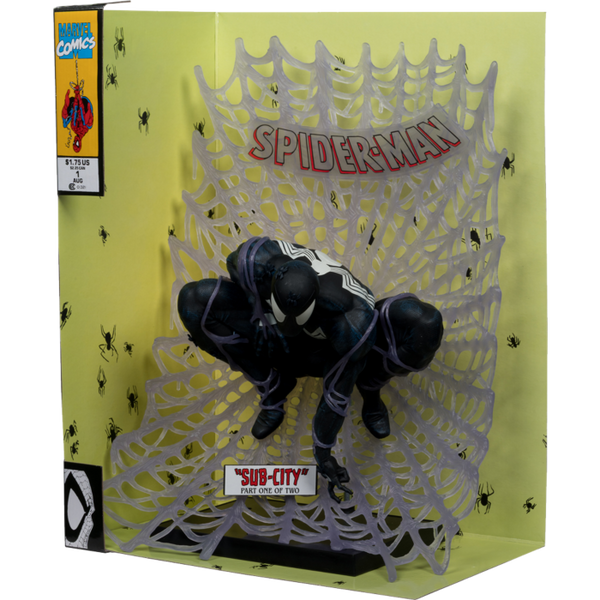 Marvel Comics - Spider-Man (Black Suit) 1:6 Scale Figure [Chase Version]