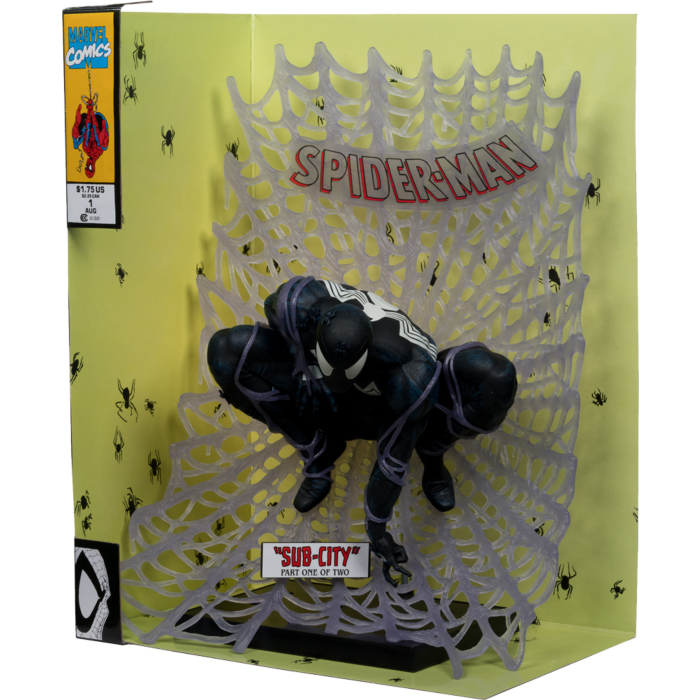 Marvel Comics - Spider-Man (Black Suit) 1:6 Scale Figure [Chase Version]