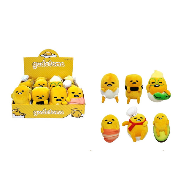 Gudetama Assorted 15cm Plush - Wave 4