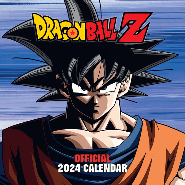 Dragon Ball Z 2024 Square Wall Calendar