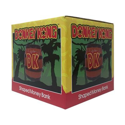 Donkey Kong - DK Barrel Shaped Money Bank