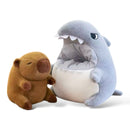Capybara Shark Costume Plush Toy - 33cm