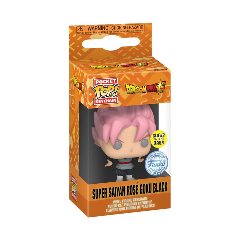 Dragon Ball Super - Goku Rose Black Glow Pocket Pop! Keychain [RS]