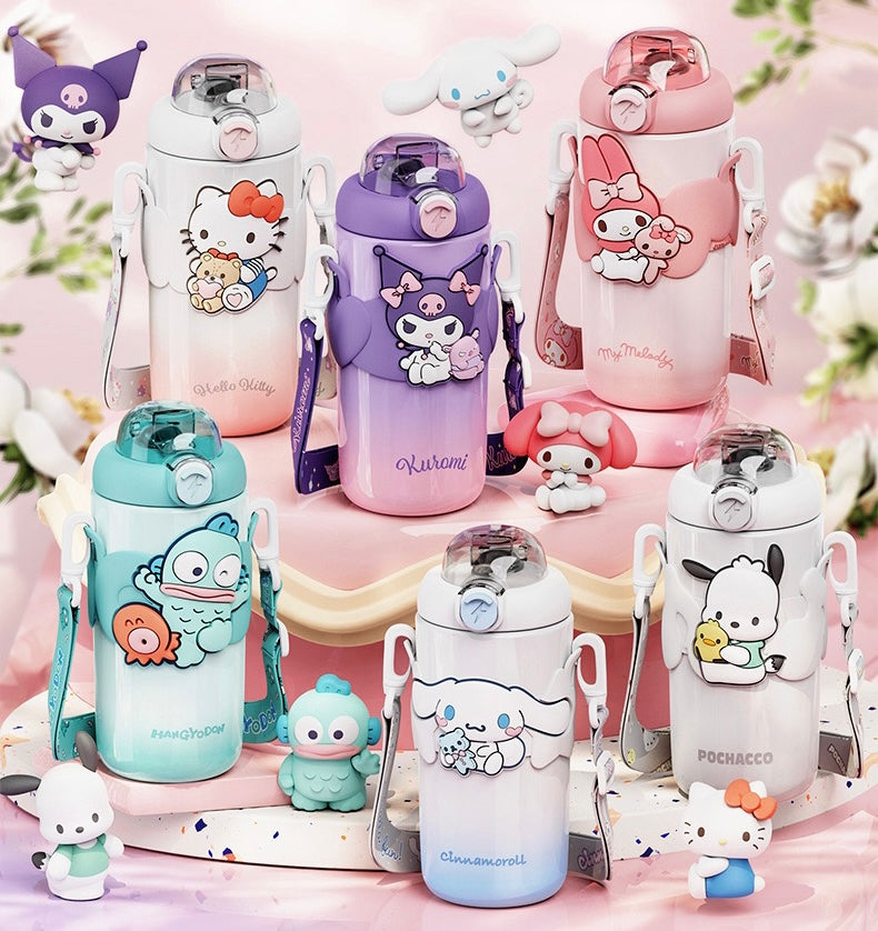 Sanrio Characters Stainless Steel Drink Bottle 500ml