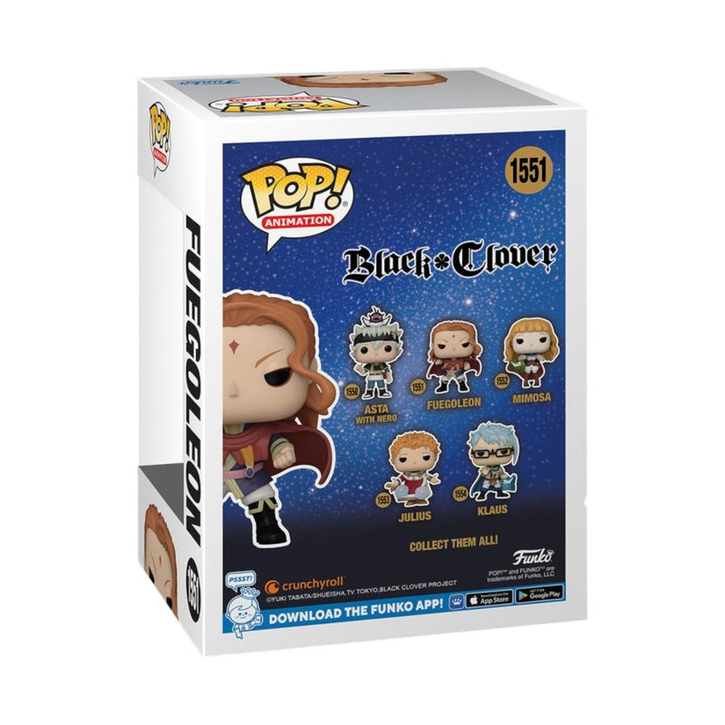 Black Clover - Fuegoleon Glow Pop! Vinyl [RS]