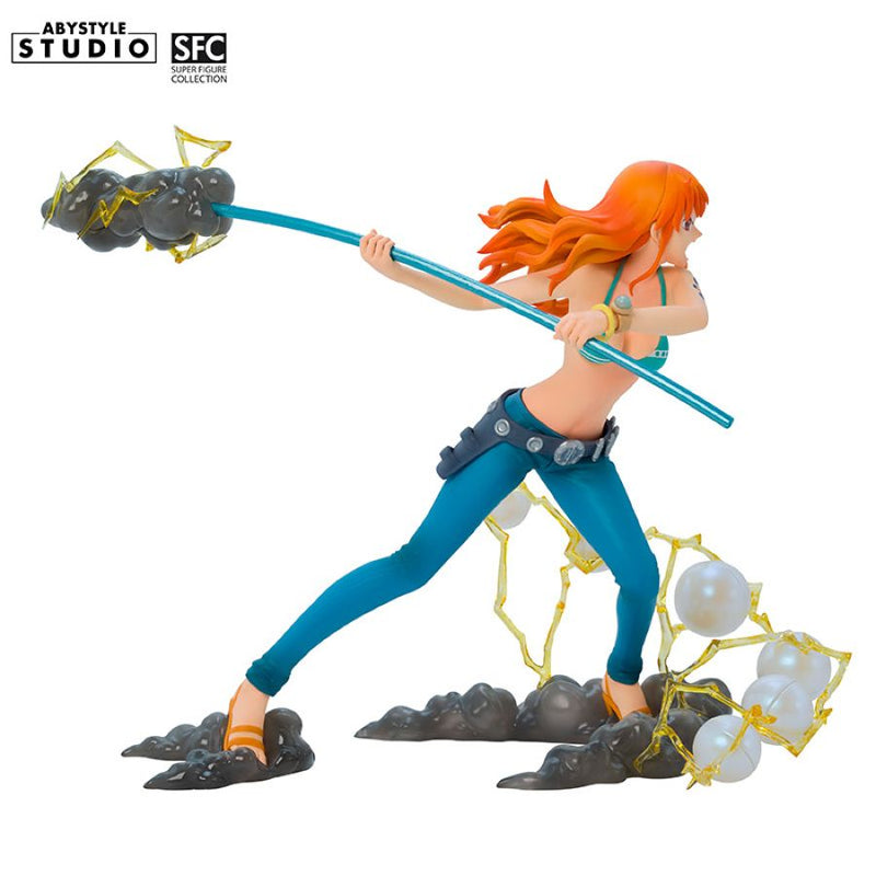 One Piece - Nami with Climat-Tact 1:10 Scale SFC PVC Figure