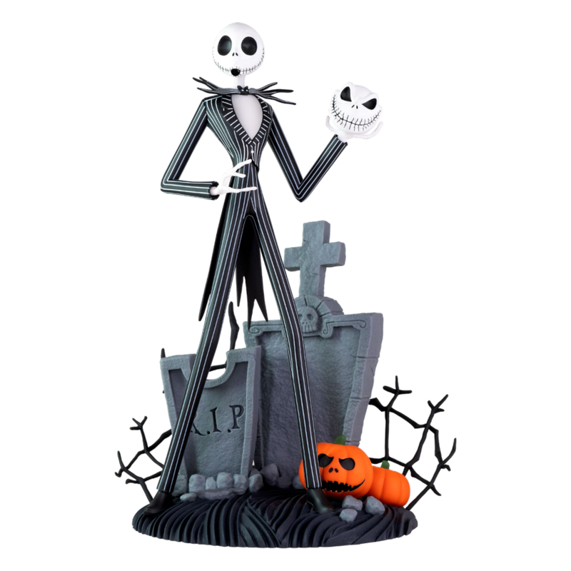 The Nightmare Before Christmas - Jack Scary Smiling Face 1:10 Scale Figure