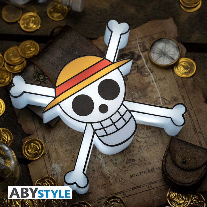 One Piece - Straw Hat Pirates Skull Lamp
