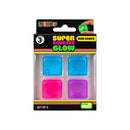 Smoosho's Mini Cube Glow-In-The-Dark Super Squeeze Set of 4