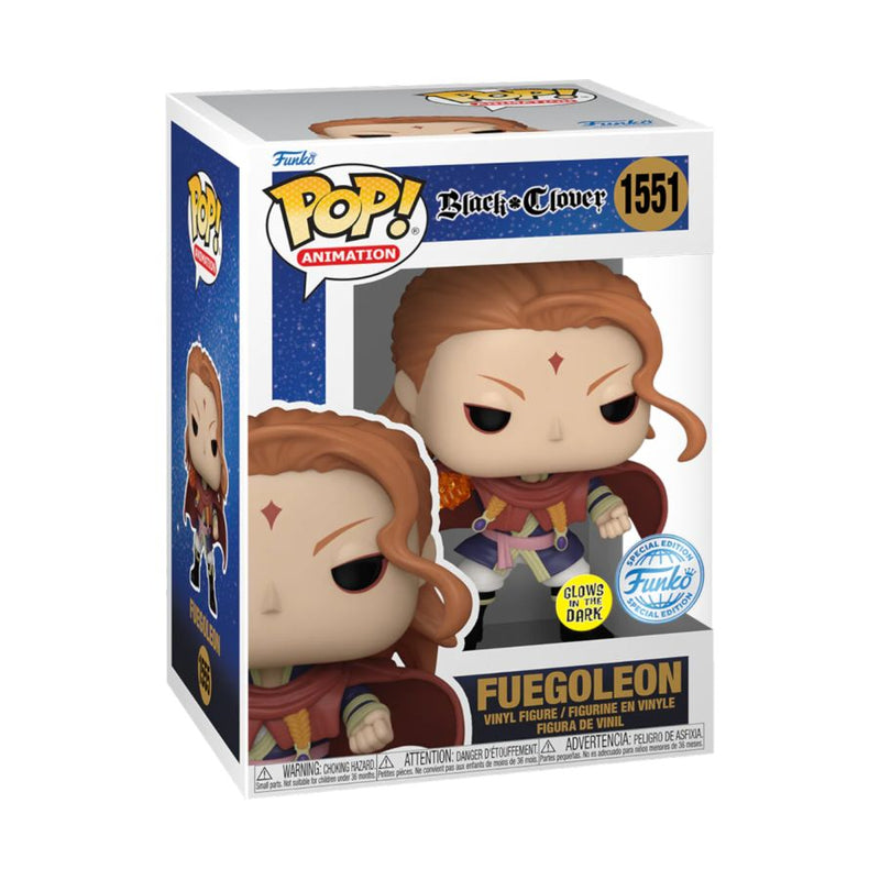 Black Clover - Fuegoleon Glow Pop! Vinyl [RS]